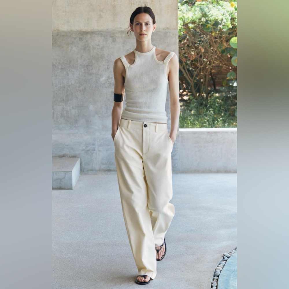 NWT ZARA BARREL PANTS ZW COLLECTION